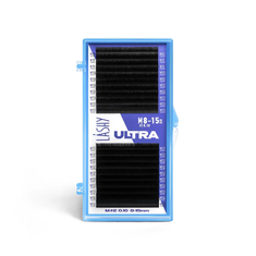 LOVELY Ресницы LASHY ULTRA  - 20 линий  черные   C  0.07  07мм