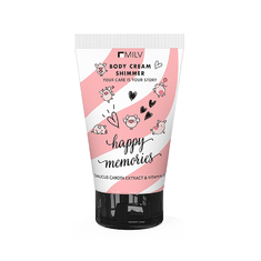 MILV 18382 Крем д/тела с шиммером 150мл  HAPPY MEMORIES