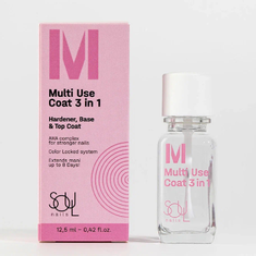 SOUL Средство д/ногтей 12,5мл  Milti Use Coat 3 in1