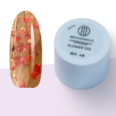 MOONNAILS Гель FLOWER 5мл  RED