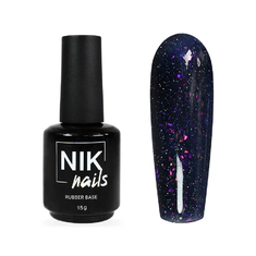 NIK NAILS База д/гель - лака камуфлирующая ROCKET 15мл  №06