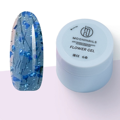 MOONNAILS Гель FLOWER 5мл  BLUE