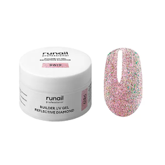 RUNAIL 9819 Гель светоотражающий REFLECTIVE DIAMOND 15мл