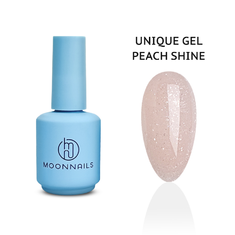 MOONNAILS Гель UNIQUE 15мл  PEACH SHINE