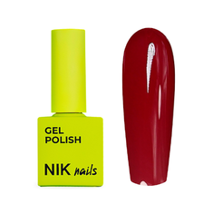 NIK NAILS Гель - лак RED 10мл  №05