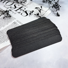 HOTCOSMO Сменные файлы IVORY-20  130х18мм  МИНИ - ОВАЛ  черный  50шт  180грит