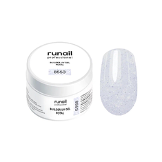 RUNAIL 8553 Гель моделирующий с поталью BUILDER UV GEL POTAL 15мл